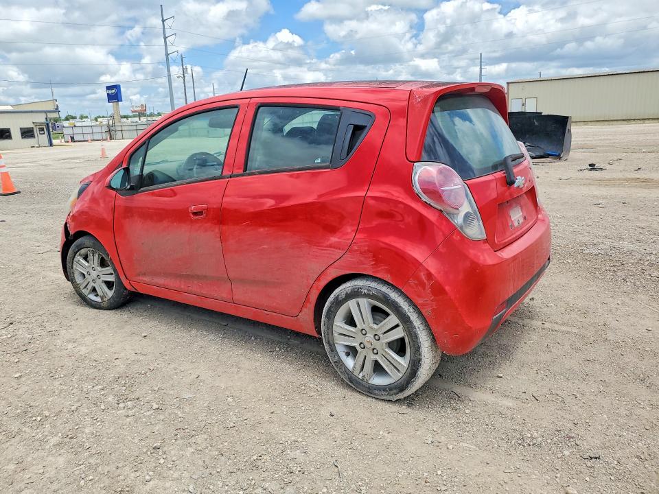 2015 Chevrolet VIN KL8CB6S90FC750407 COPART salvage auction — SIDE, Tx - Salvage Vehicle Title, sold $225 on 2026-07-29 (photo 2)