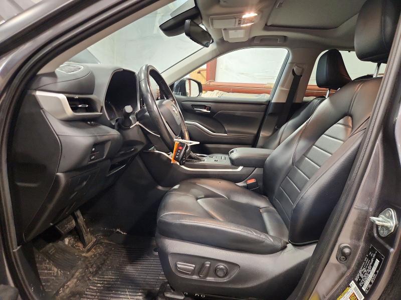 2022 Toyota VIN 5TDGBRCH9NS540692 COPART salvage auction — ROOF, Vt - Cert Of Title-Salvage Vehicle, sold $23,500 on 2026-07-20 (photo 7)