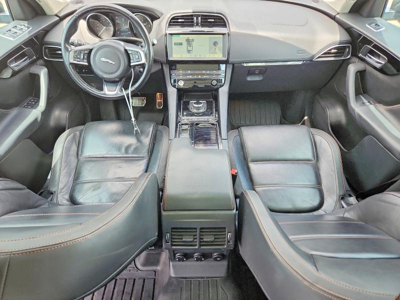 2019 Jaguar F-pace VIN SADCK2GX9KA390488 COPART salvage auction — FRONT END, Tx - Salvage Vehicle Title, sold $3,150 on 2026-07-17 (photo 8)