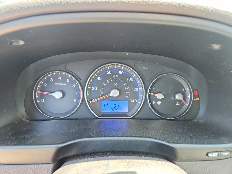 2011 Hyundai Santa fe VIN 5XYZGDAB6BG003878 COPART salvage auction — REAR END, Il - Salvage Certificate, sold $1,150 on 2026-07-20 (photo 9)