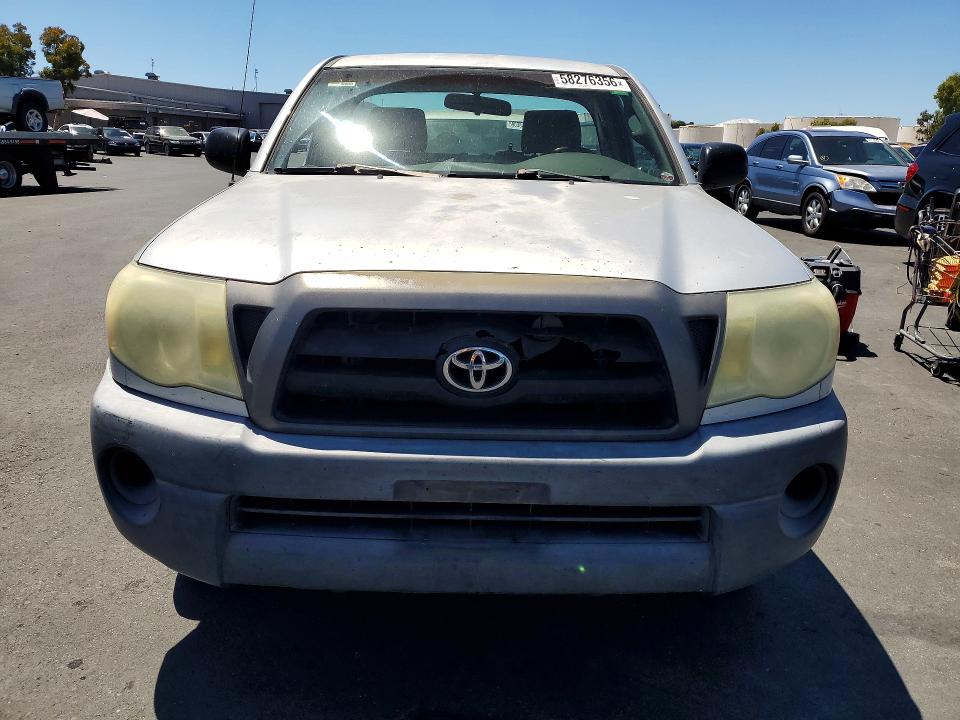 2006 Toyota Tacoma VIN 5TENX22N26Z270667 COPART salvage auction — SIDE, Ca - Salvage Certificate, sold $675 on 2026-07-22 (photo 5)
