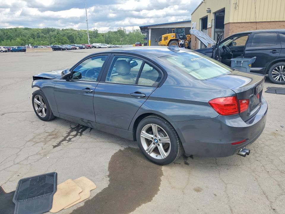 2013 BMW 3er VIN WBA3B3C53DF540183 COPART salvage auction — FRONT END, Ny - Mv-907A Salvage Certificate, sold $2,500 on 2026-07-16 (photo 2)