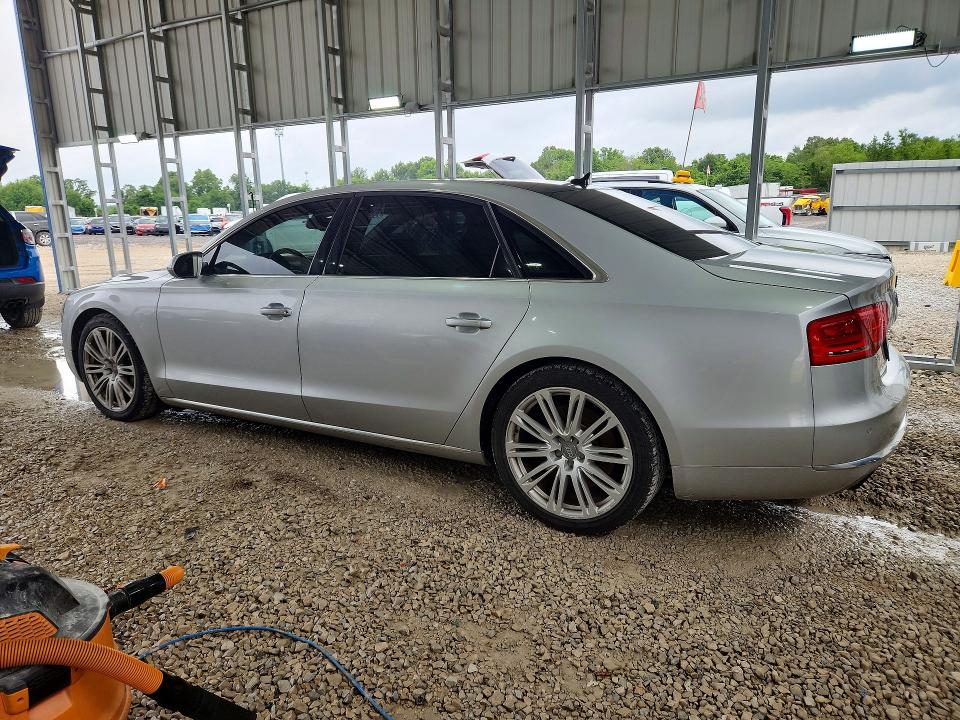 2011 Audi A8 VIN WAURVAFDXBN005699 COPART salvage auction — NORMAL WEAR, Wv - Certificate Of Title, sold $2,100 on 2026-07-08 (photo 2)