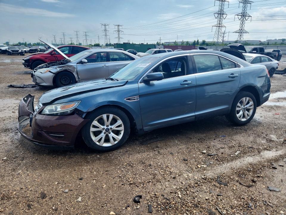 2010 Ford Taurus VIN 1FAHP2EW3AG148035 COPART salvage auction — FRONT END, Il - Salvage Certificate, sold $300 on 2026-08-20 (photo 1)