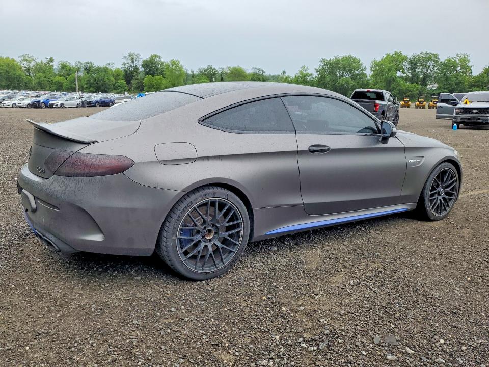 2018 Mercedes-benz C-klasse amg VIN WDDWJ8GB0JF709271 COPART salvage auction — FRONT END, Ny - Mv-907A Salvage Certificate, sold $18,900 on 2026-07-16 (photo 3)