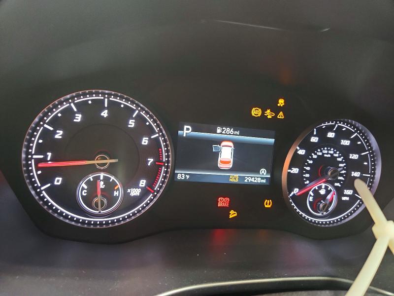 2023 Hyundai Santa fe VIN 5NMS2DAJXPH587691 COPART salvage auction — REAR END, Ny - Mv-907A Salvage Certificate, sold $6,600 on 2026-07-27 (photo 9)