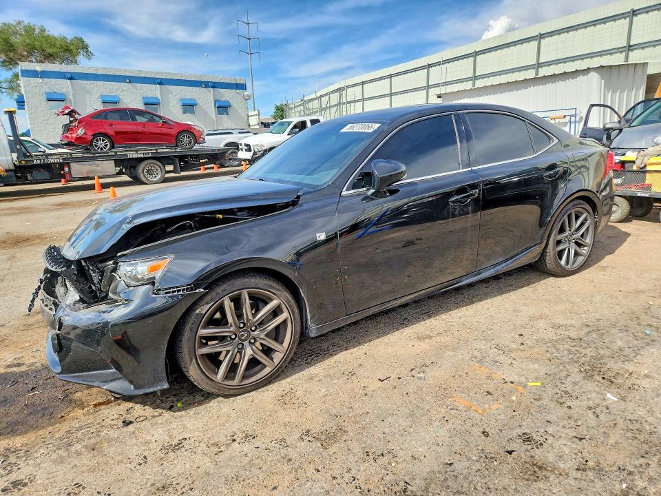 2016 Lexus Is VIN JTHBA1D20G5033146 COPART salvage auction — FRONT END, Nm - Cert Of Title-Salvage, sold $4,150 on 2026-07-30 (photo 1)