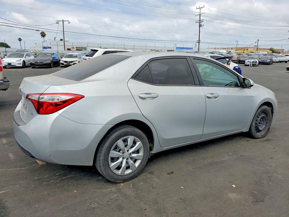 2016 Toyota Corolla VIN 5YFBURHE5GP518607 COPART salvage auction — VANDALISM, Ca - Salvage Certificate, sold $350 on 2026-07-20 (photo 3)