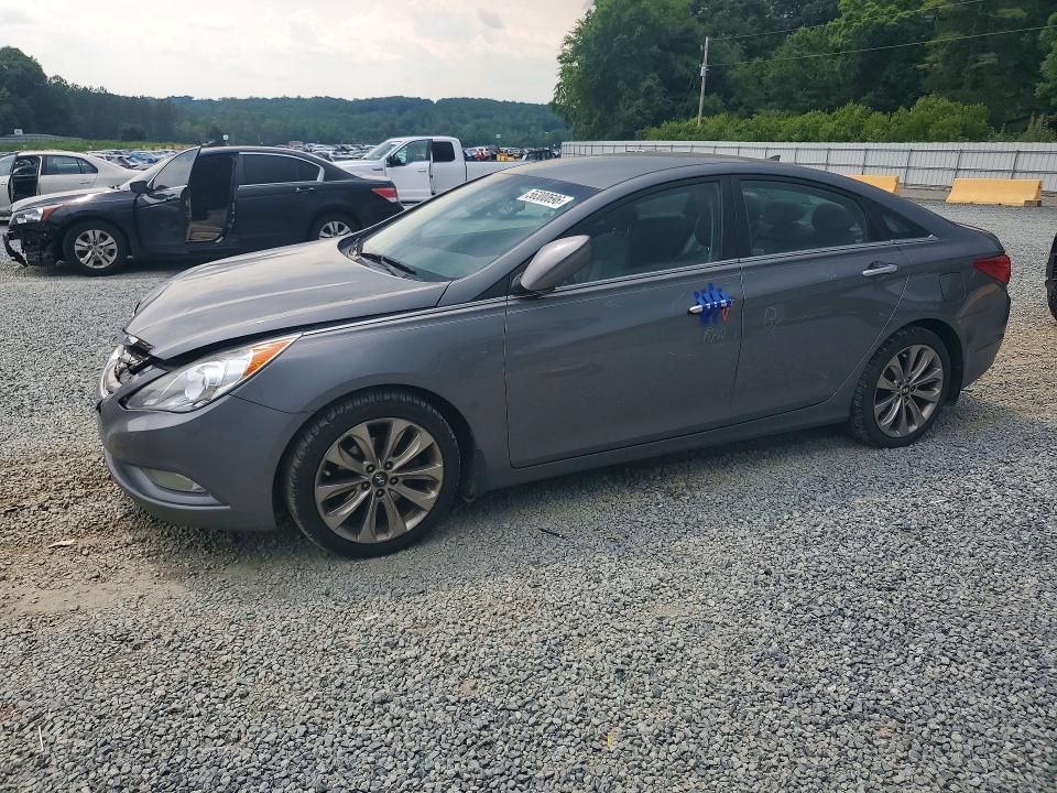 2012 Hyundai Sonata VIN 5NPEC4AC6CH431625 COPART salvage auction — FRONT END, Nc - Salvage Certificate Of Title, sold $1,750 on 2026-07-16 (photo 1)