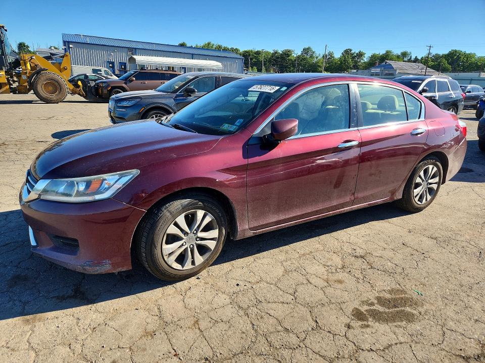 2014 Honda Accord VIN 1HGCR2F32EA034329 COPART salvage auction — SIDE, Pa - Certificate Of Salvage, sold $1,300 on 2026-07-02 (photo 1)