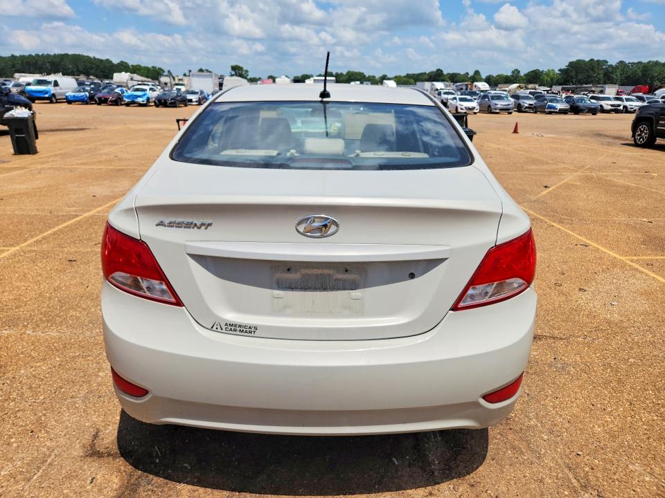 2016 Hyundai Accent VIN KMHCT4AE6GU123807 COPART salvage auction — FRAME DAMAGE, TX - CERTIFICATE OF TITLE, sold $850 on 2026-07-06 (photo 6)