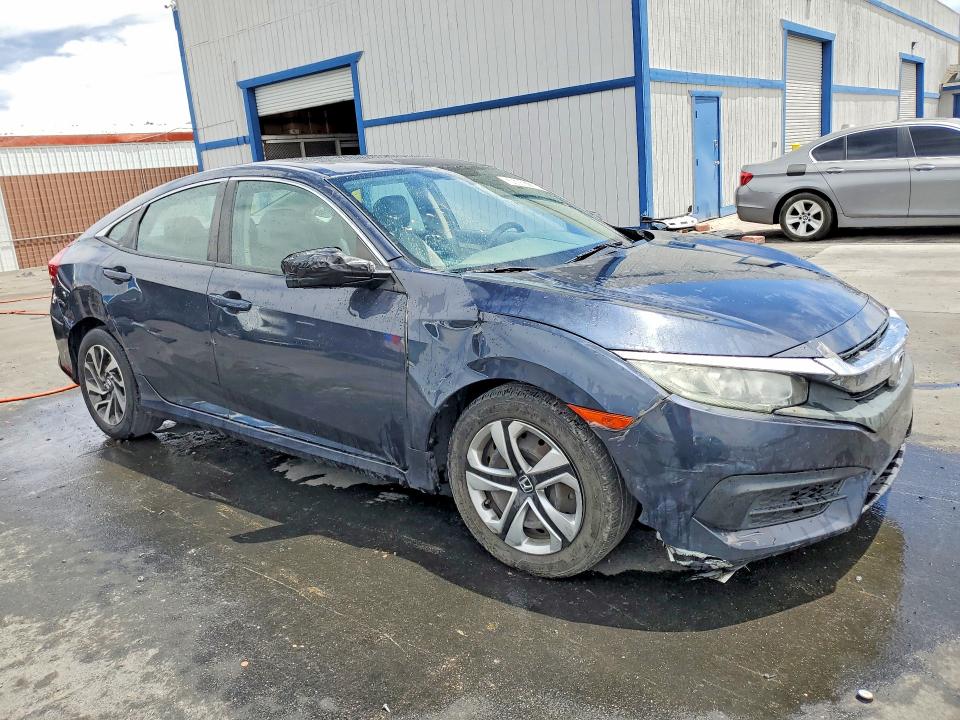 2018 Honda Civic VIN 2HGFC2F76JH572982 COPART salvage auction — FRONT END, Nv - Certificate Of Title, sold $7,700 on 2026-07-02 (photo 4)