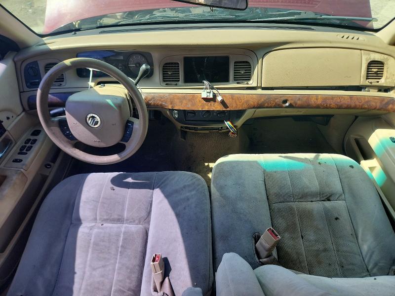 2007 Mercury Grand marquis VIN 2MEFM74V27X620484 COPART salvage auction — SIDE, Fl - Cert Of Title Slvg Rebuildable, sold $425 on 2026-07-09 (photo 8)