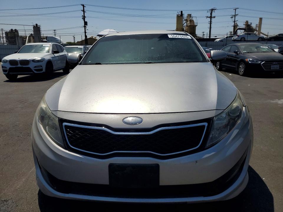 2013 Kia VIN 5XXGR4A64DG095813 COPART salvage auction — SIDE, Ca - Salvage Certificate, sold $1,100 on 2026-07-13 (photo 5)