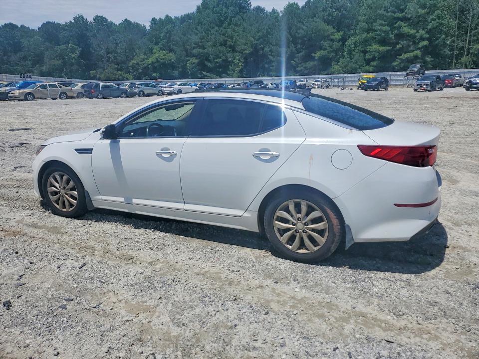 2015 Kia Optima VIN 5XXGN4A7XFG433190 COPART salvage auction — MECHANICAL, Salvage Title, sold $825 on 2026-07-22 (photo 2)