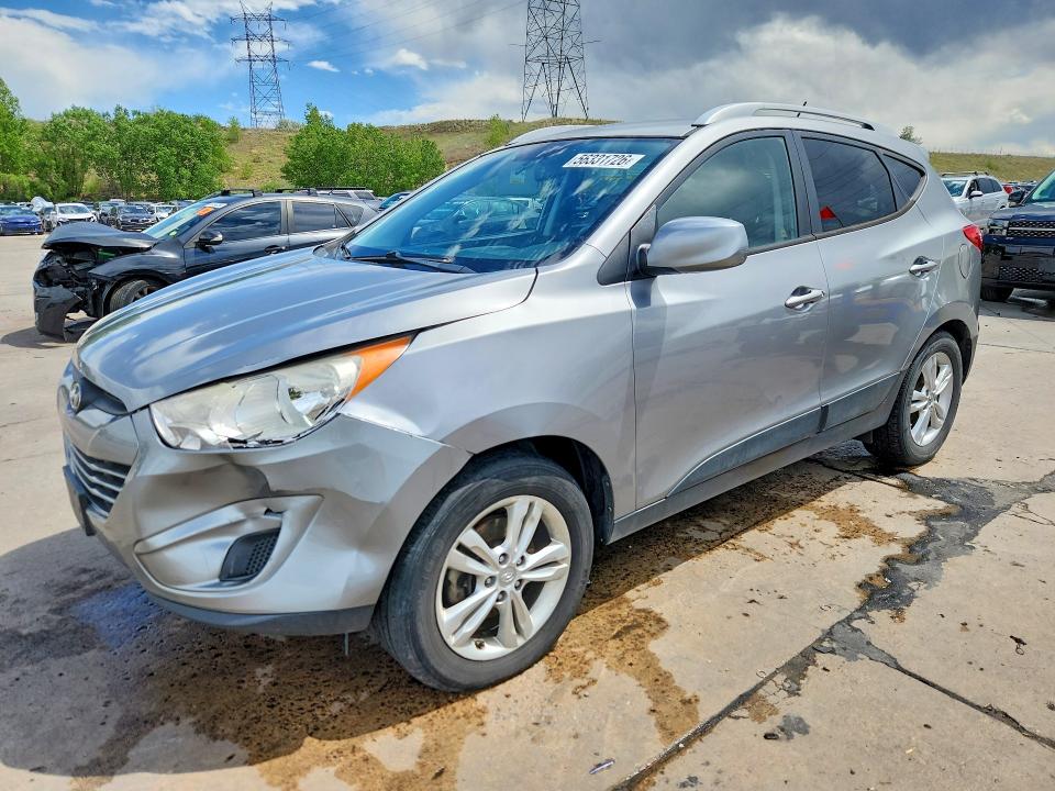 2011 Hyundai Tucson VIN KM8JUCAC1BU259428 COPART salvage auction — FRONT END, CO - PUBLIC - SALVAGE TITLE, sold $275 on 2026-07-29 (photo 1)