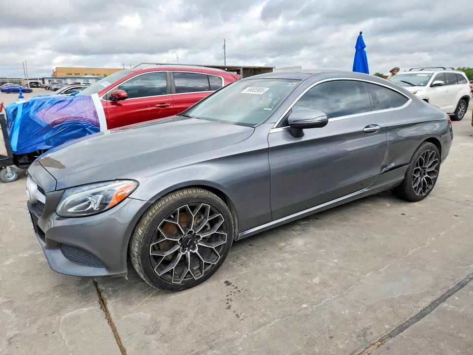 2017 Mercedes-benz C-klasse VIN WDDWJ4JB1HF509589 COPART salvage auction — SIDE, In - Certificate Of Title, sold $7,800 on 2026-07-30 (photo 1)