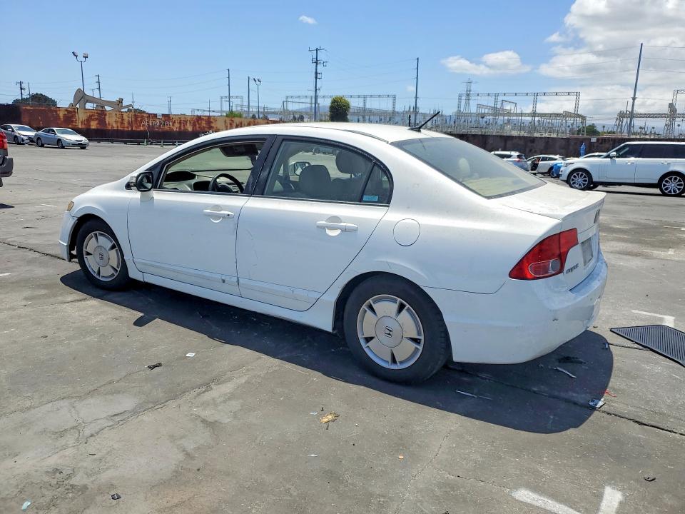 2008 Honda Civic VIN JHMFA362X8S013225 COPART salvage auction — FRONT END, CA - SALVAGE CERTIFICATE, sold $225 on 2026-07-10 (photo 2)