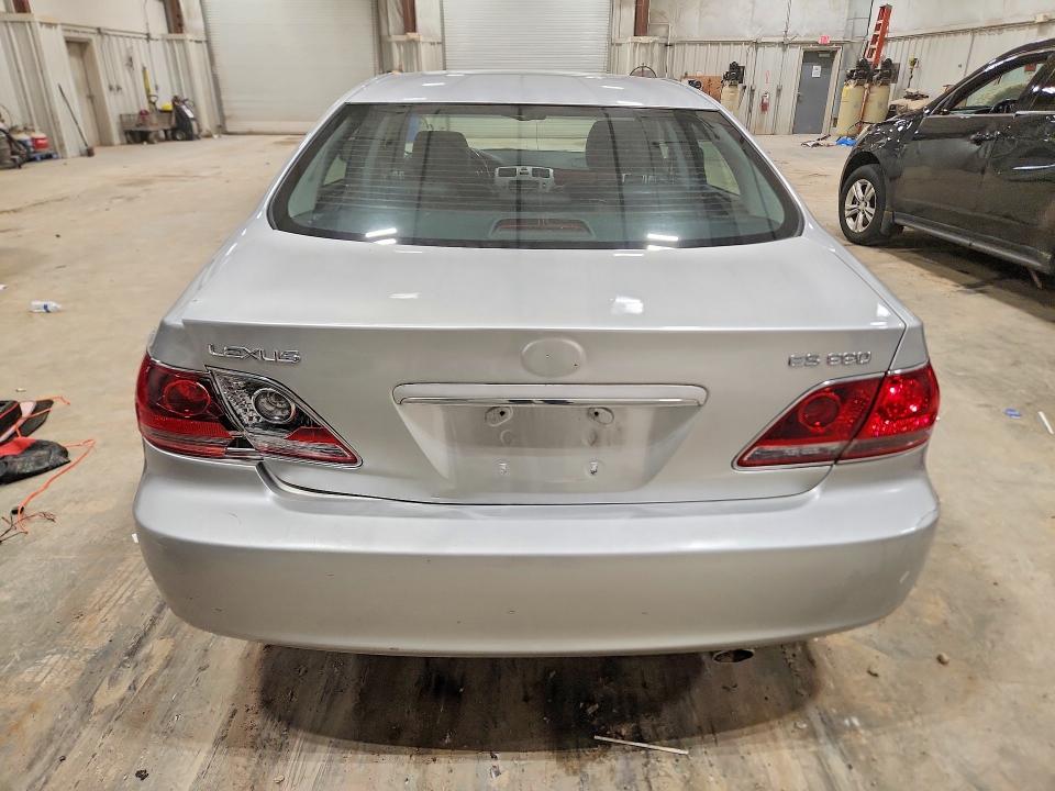 2006 Lexus Es 330 VIN JTHBA30G765152498 COPART salvage auction — SIDE, WI - JUNKED VEHICLE BILL OF SALE, sold $550 on 2026-07-15 (photo 6)