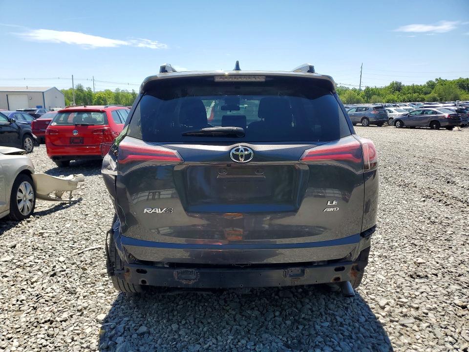 2018 Toyota Rav 4 VIN JTMBFREV2JJ201412 COPART salvage auction — REAR END, Ma - Cert Of Title-Salvage, sold $4,600 on 2026-07-02 (photo 6)