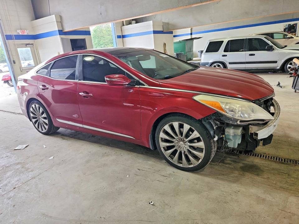 2013 Hyundai Azera VIN KMHFH4JG7DA213447 COPART salvage auction — FRONT END, Va - Cert Of Title - Salvage, sold $1,000 on 2026-07-02 (photo 4)