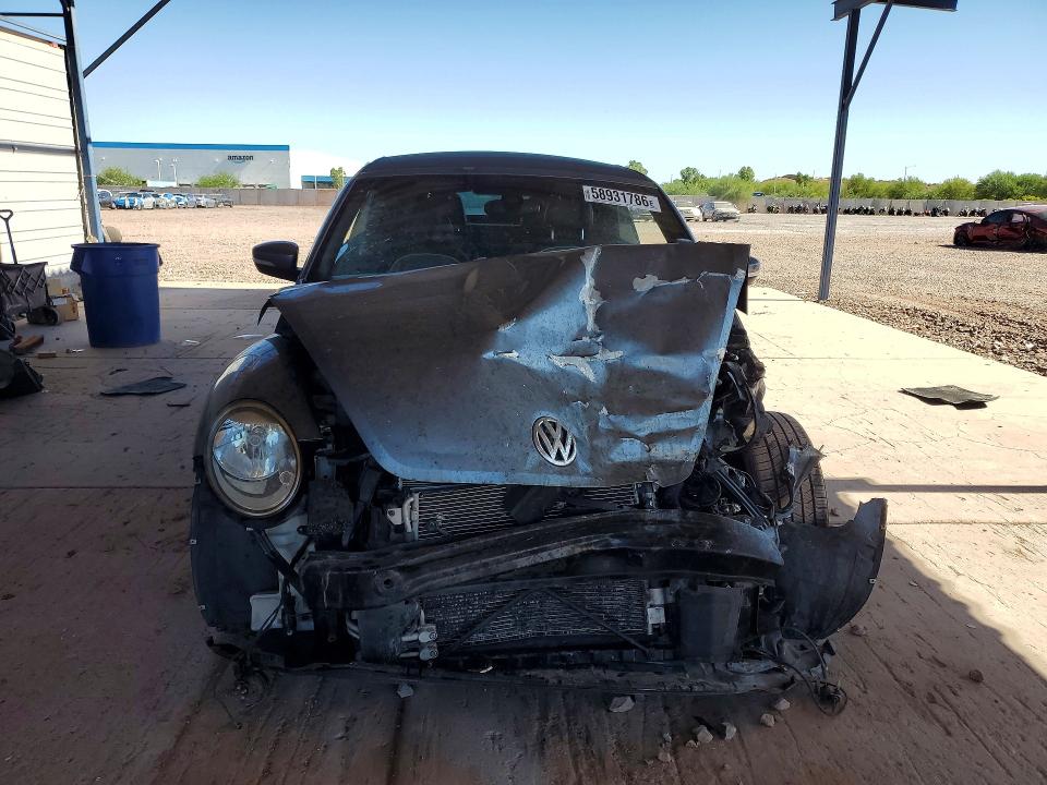 2016 Volkswagen Beetle VIN 3VW517AT9GM821249 COPART salvage auction — FRONT END, Az - Cert Of Title - Salvage, sold $375 on 2026-08-04 (photo 5)
