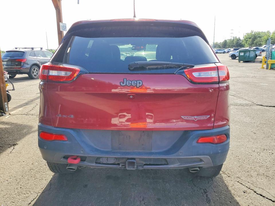 2014 Jeep Cherokee VIN 1C4PJMBS1EW193765 COPART salvage auction — HAIL, Co - Certificate Of Title, sold $1,100 on 2026-07-09 (photo 6)