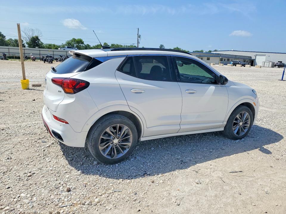 2021 Buick Encore VIN KL4MMGSL7MB164792 COPART salvage auction — WATER/FLOOD, Tx - Salvage Vehicle Title, sold $6,500 on 2026-08-27 (photo 3)
