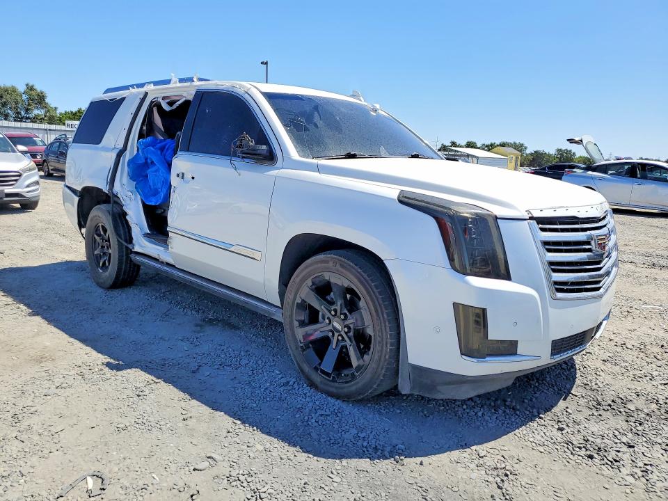 2018 Cadillac Escalade VIN 1GYS4DKJ6JR233785 COPART salvage auction — SIDE, Ca - Dis/Dlr/Exp Only Clean Title, sold $7,700 on 2026-07-09 (photo 4)