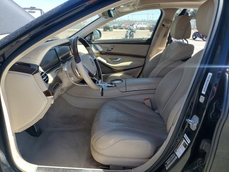 2016 Mercedes-benz S class VIN WDDUG8CB7GA267946 COPART salvage auction — REAR END, ID - SALVAGE CERTIFICATE OF TITLE, sold $10,400 on 2026-07-30 (photo 7)