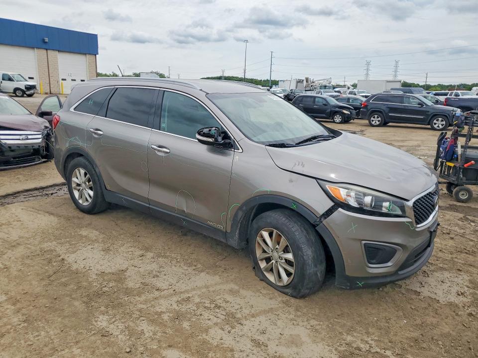 2017 Kia VIN 5XYPGDA54HG191861 COPART salvage auction — FRONT END, Oh - Cert Of Title-Salvage, sold $300 on 2026-07-28 (photo 4)