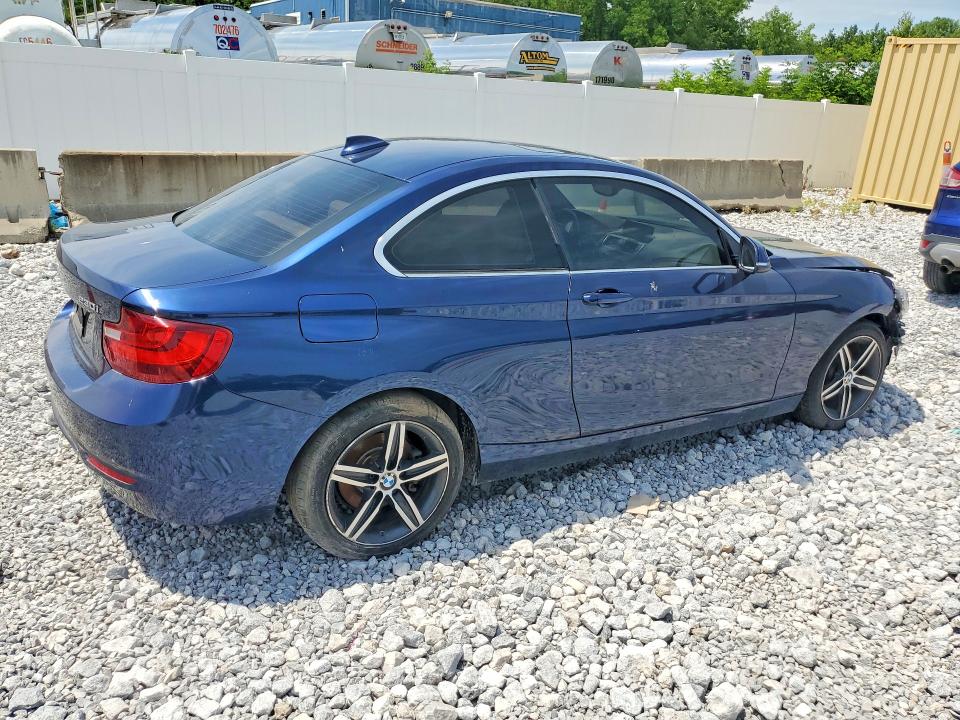 2017 BMW 2er VIN WBA2H9C31HV986887 COPART salvage auction — FRONT END, Oh - Cert Of Title-Salvage, sold $3,500 on 2026-07-15 (photo 3)