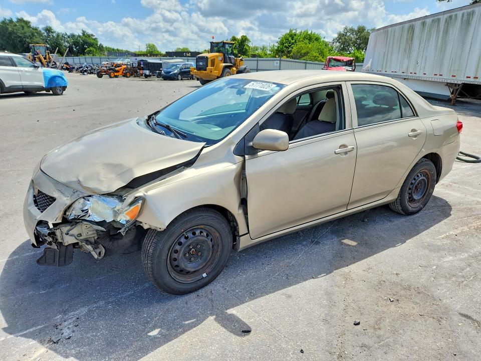 2010 Toyota Corolla VIN 2T1BU4EE1AC353802 COPART salvage auction — FRONT END, FL - CERT OF TITLE SLVG REBUILDABLE, sold $1,200 on 2026-07-02 (photo 1)