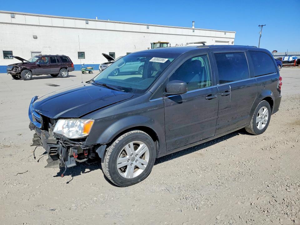 2012 Dodge VIN 2C4RDGDG8CR341135 COPART salvage auction — FRONT END, Ut - Salvage Certificate, sold $500 on 2026-07-27 (photo 1)