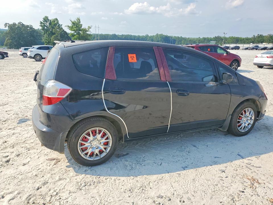 2009 Honda Fit VIN JHMGE87299S040888 COPART salvage auction — SIDE, GA - CERT OF TITLE-REBUILT SALVAGE, sold $975 on 2026-07-13 (photo 3)