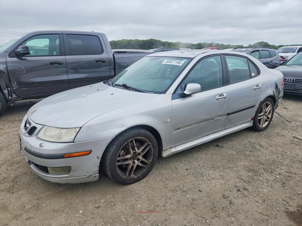 2007 Saab 9-3 VIN YS3FD49Y671142316 COPART salvage auction — FRONT END, Ma - Cert Of Title-Reconstrctd Coll, sold $125 on 2026-07-29 (photo 1)