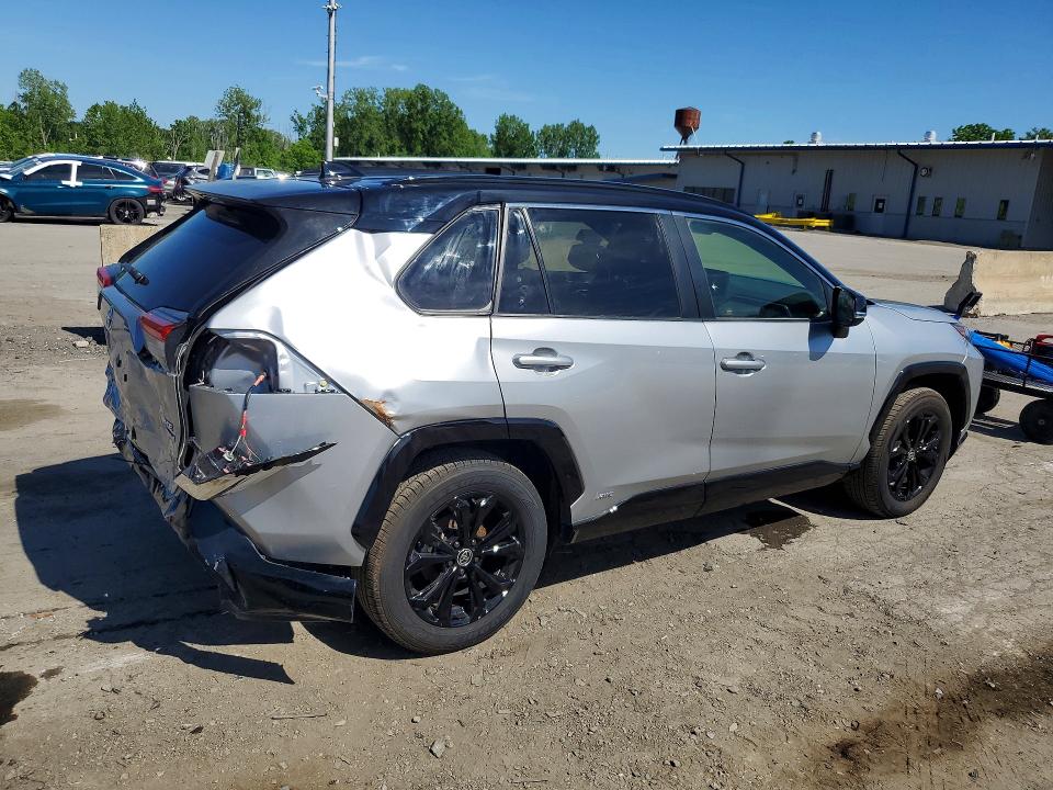 2023 Toyota Rav 4 VIN JTME6RFV2PJ040256 COPART salvage auction — REAR END, Pa - Certificate Of Salvage, sold $15,600 on 2026-07-02 (photo 3)