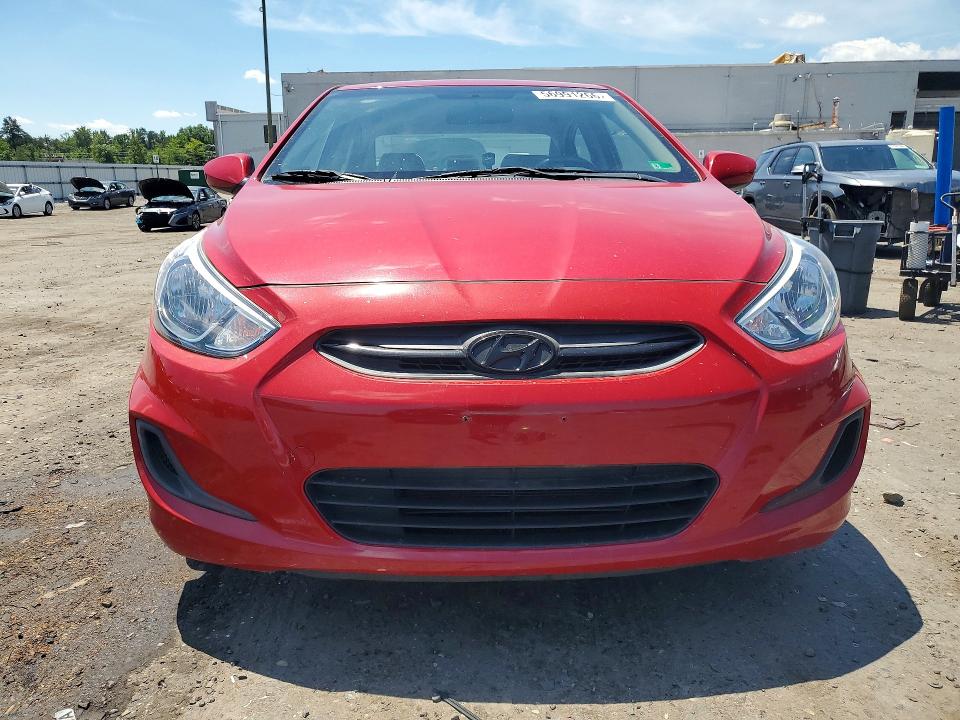 2017 Hyundai VIN KMHCT4AE3HU255344 COPART salvage auction — REAR END, Va - Cert Of Title - Salvage, sold $1,800 on 2026-07-08 (photo 5)