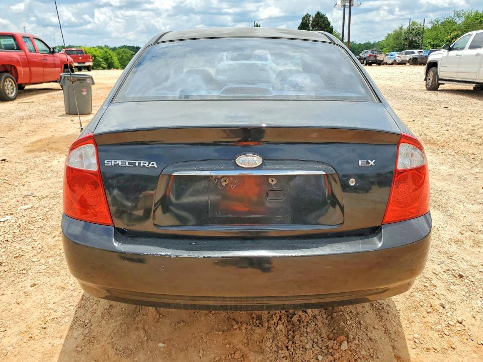 2006 Kia Spectra VIN KNAFE121765215147 COPART salvage auction — FRONT END, Nc - Salvage Certificate Of Title, sold $275 on 2026-07-13 (photo 6)