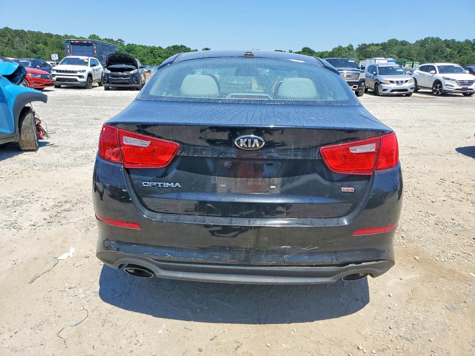 2014 Kia Optima VIN 5XXGM4A76EG340166 COPART salvage auction — FRONT END, Va - Certificate Of Title, sold $275 on 2026-07-02 (photo 6)
