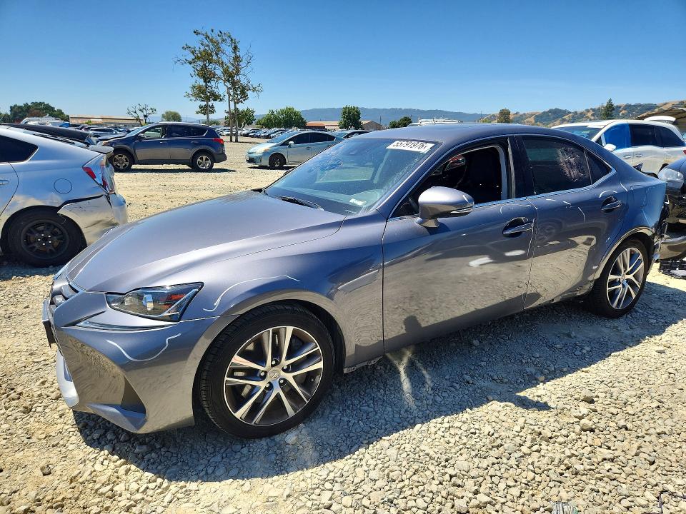 2019 Lexus Is VIN JTHBA1D2XK5090303 COPART salvage auction — REAR END, Ca - Salvage Certificate, sold $600 on 2026-07-28 (photo 1)