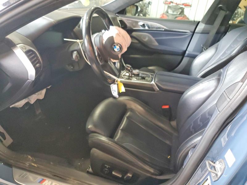 2021 BMW M8 VIN WBAGV8C02MCG42752 COPART salvage auction — FRONT END, Ny - Mv-907A Salvage Certificate, sold $15,900 on 2026-07-13 (photo 7)