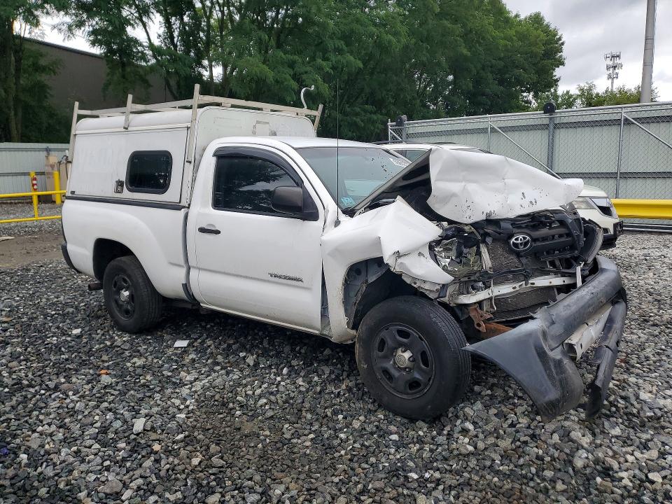 2007 Toyota Tacoma VIN 5TENX22N47Z405794 COPART salvage auction — FRONT END, Ma - Cert Of Title-Reconstrctd Coll, sold $100 on 2026-07-09 (photo 4)