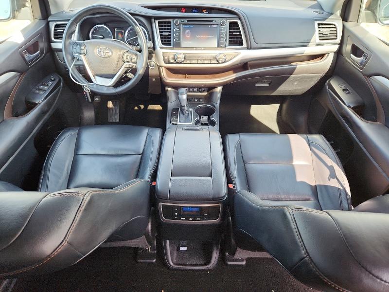 2018 Toyota Highlander VIN 5TDJZRFH8JS546040 COPART salvage auction — SIDE, Il - Salvage Certificate, sold $13,300 on 2026-07-16 (photo 8)