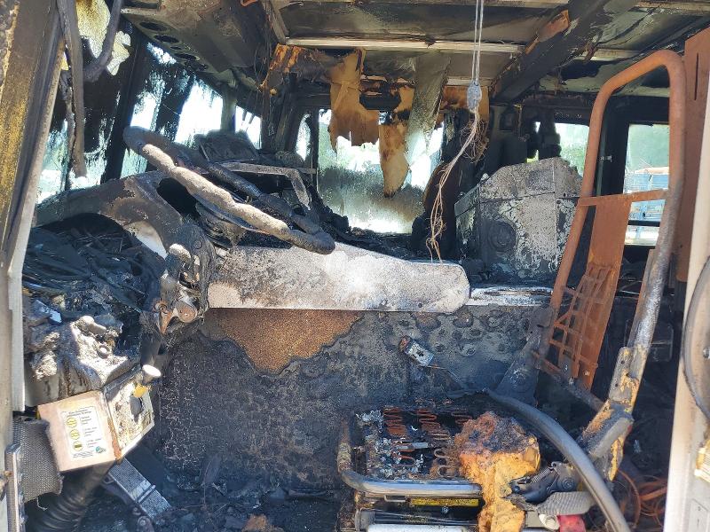 2009 Spartan motors Metro star VIN 4S7CW2D949C071664 COPART salvage auction — BURN, SC - CERT OF TITLE-SALVAGE FIRE, sold $9,700 on 2026-07-22 (photo 5)