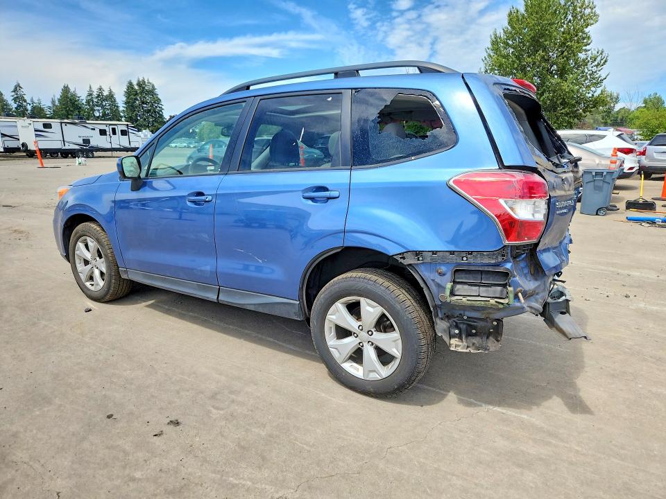 2015 Subaru Forester VIN JF2SJADC4FH814129 COPART salvage auction — REAR END, OR - SALVAGE TITLE CERTIFICATE, sold $1,450 on 2026-09-14 (photo 2)