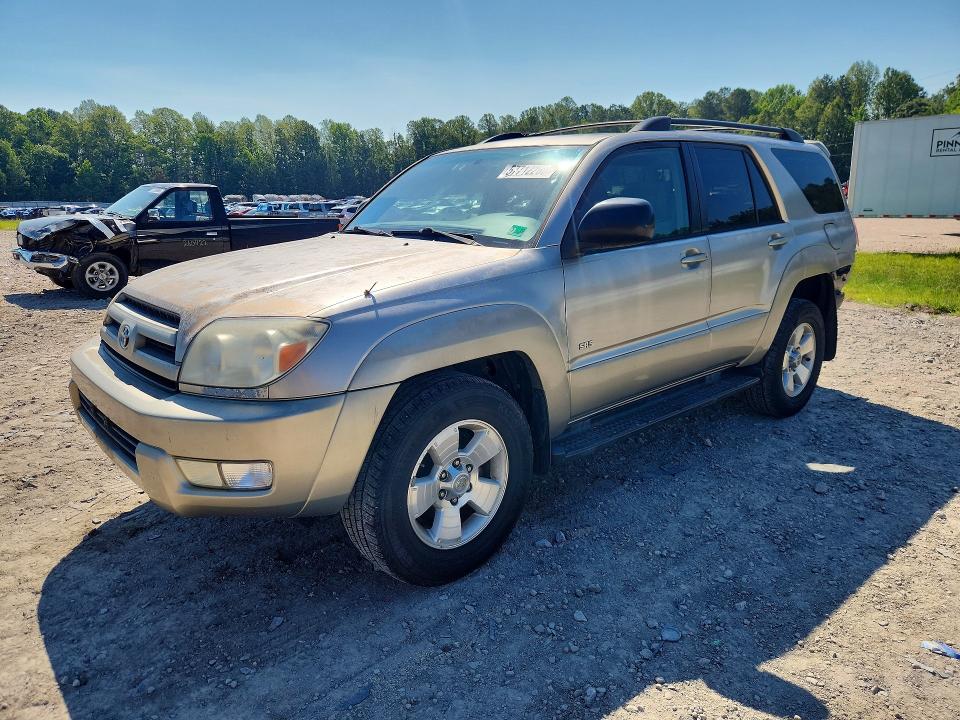 2004 Toyota 4runner VIN JTEZU14R440038763 COPART salvage auction — REAR END, Va - Cert Of Title - Salvage, sold $2,600 on 2026-07-13 (photo 1)