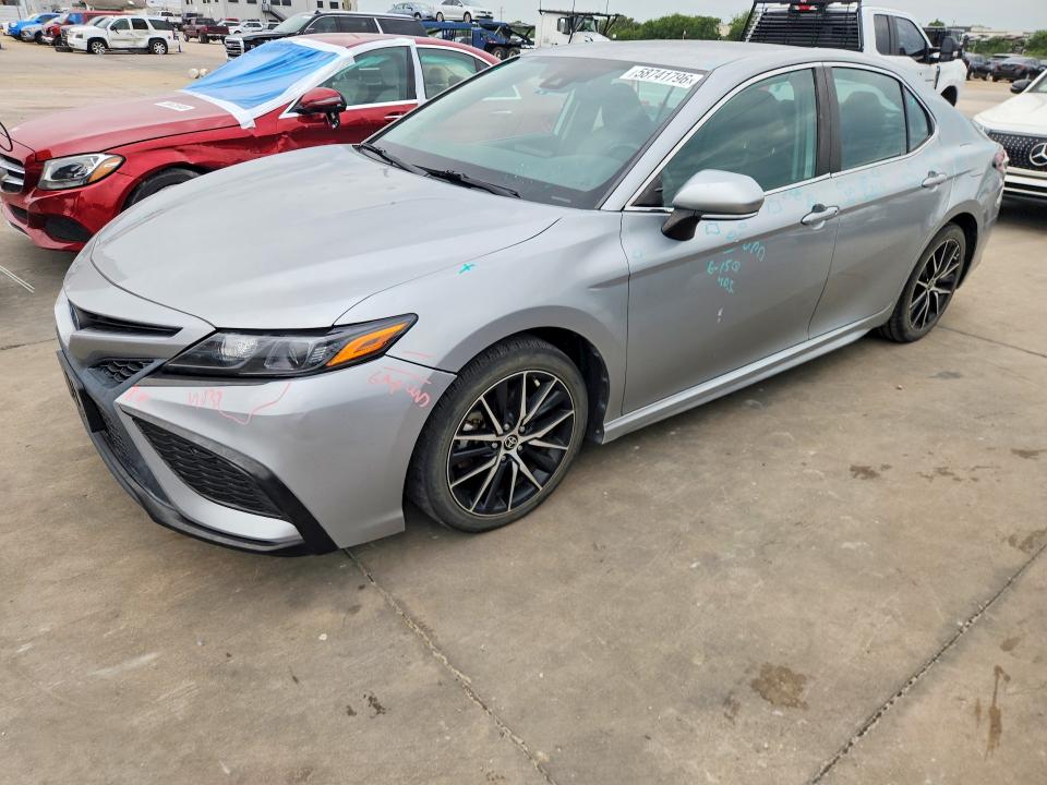 2022 Toyota Camry solara VIN 4T1G31AK6NU039490 — COPART salvage auction photo