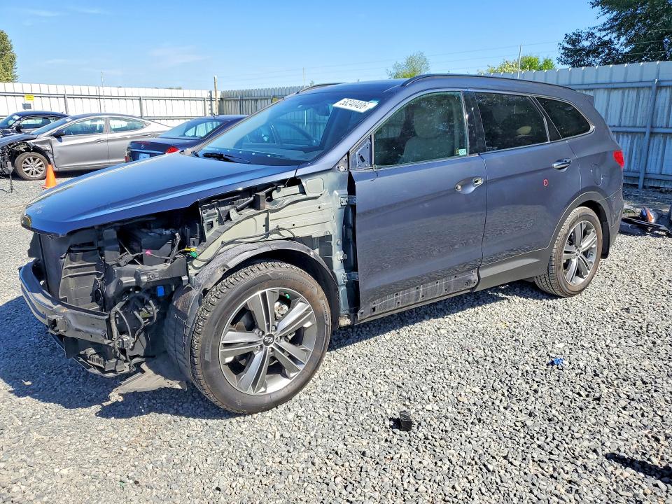 2014 Hyundai Santa fe VIN KM8SRDHF3EU068609 COPART salvage auction — FRONT END, Wa - Bill Of Sale, sold $3,200 on 2026-07-13 (photo 1)