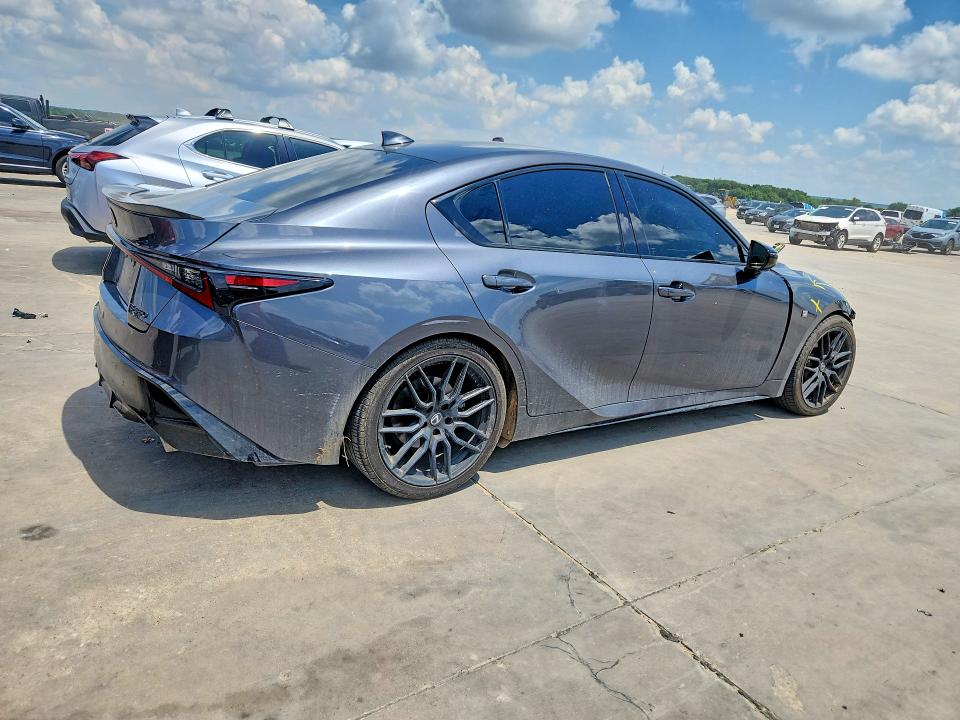 2022 Lexus Is VIN JTHSZ1B2XN5051632 COPART salvage auction — FRONT END, Tx - Salvage Vehicle Title, sold $12,300 on 2026-07-13 (photo 3)